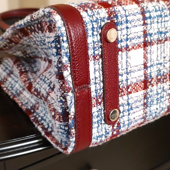 NWOT Kate Spade Tweed Shoulder Bag - Picture 8 of 14